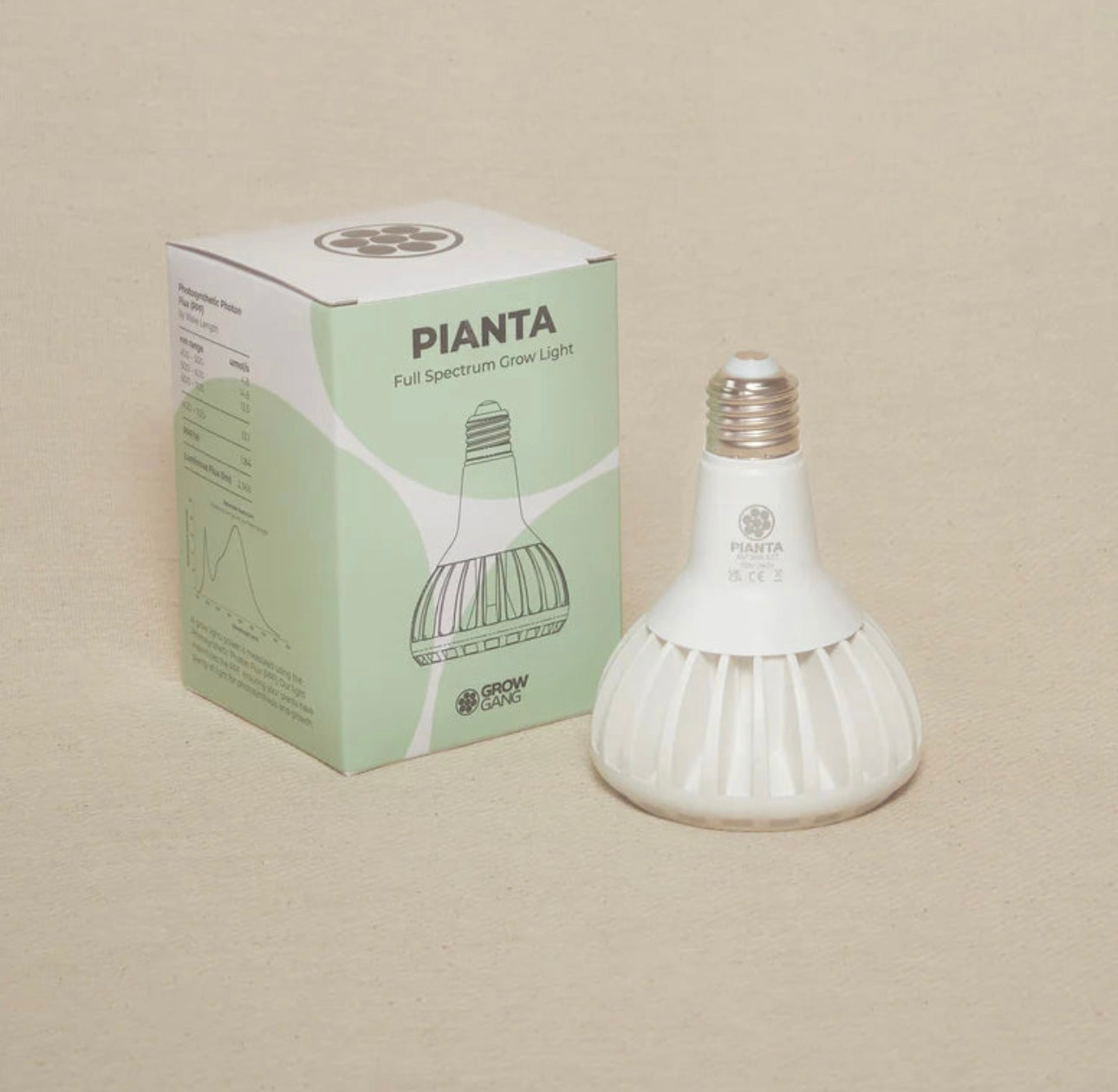 Pianta LED Grow Light Bulb : Boost your plants' growth in style